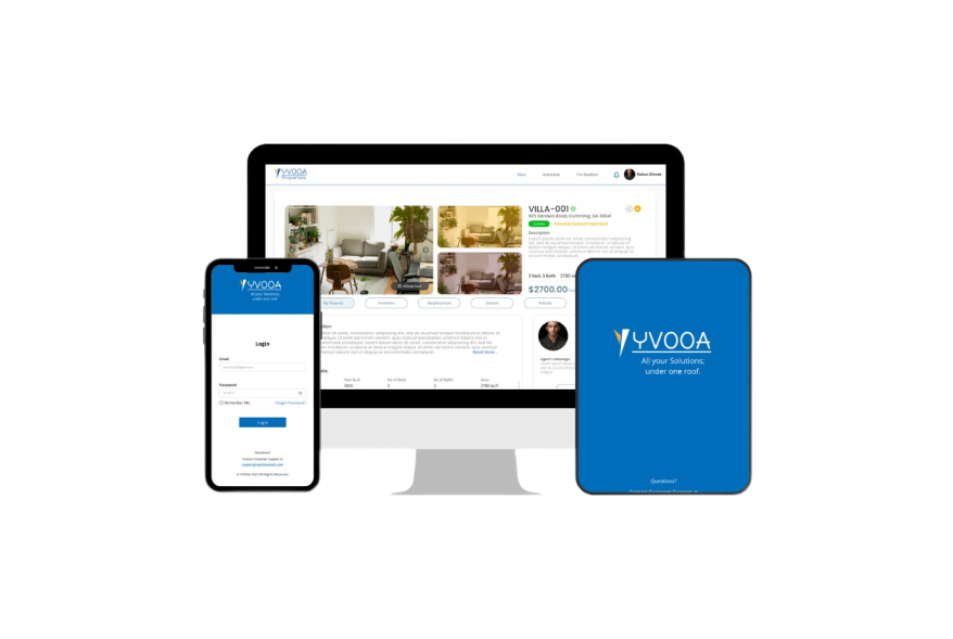 Property Management Mockup